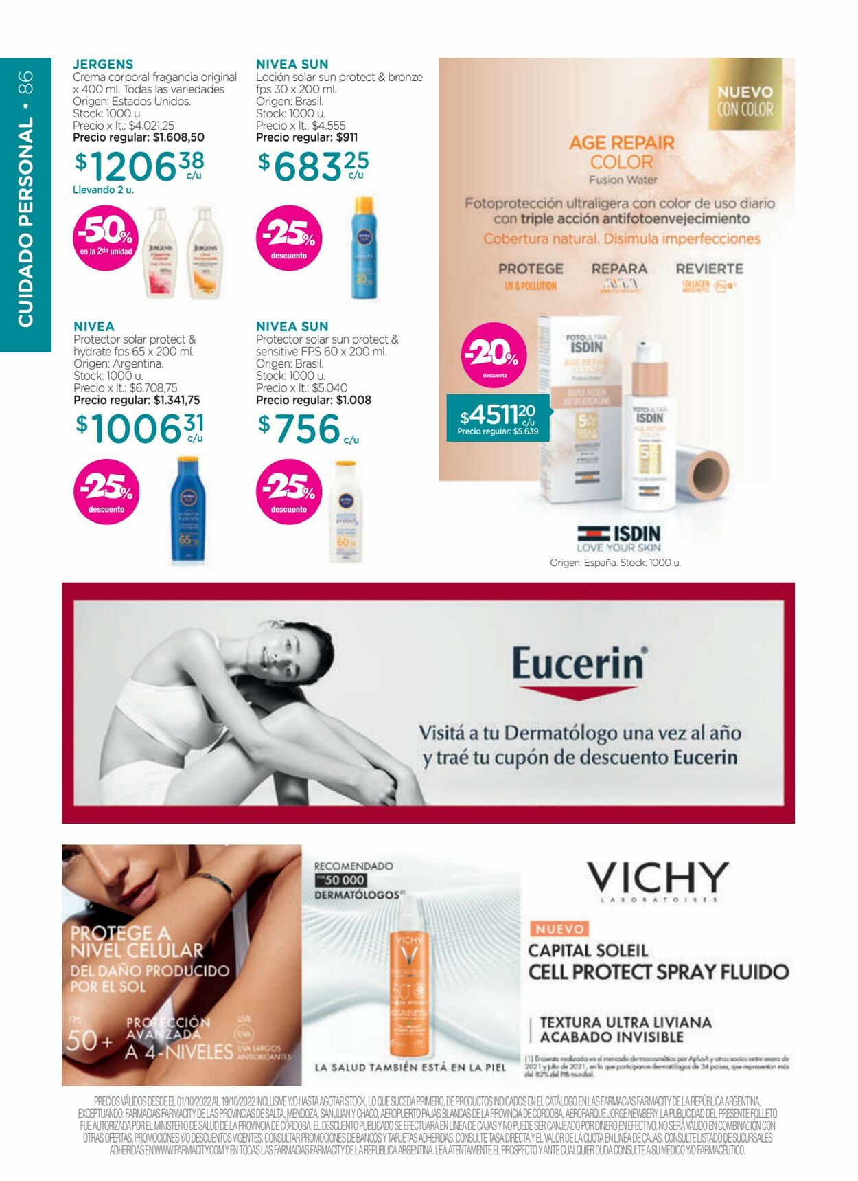 Folleto Farmacity 01.10.2022 - 19.10.2022