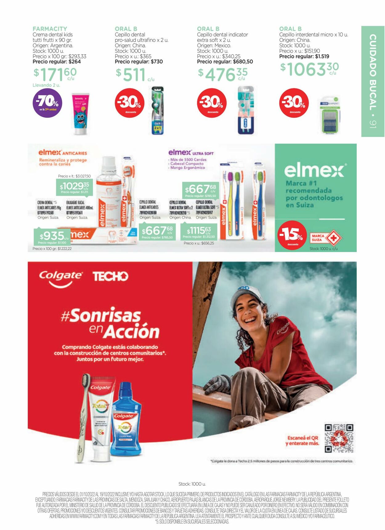 Folleto Farmacity 01.10.2022 - 19.10.2022