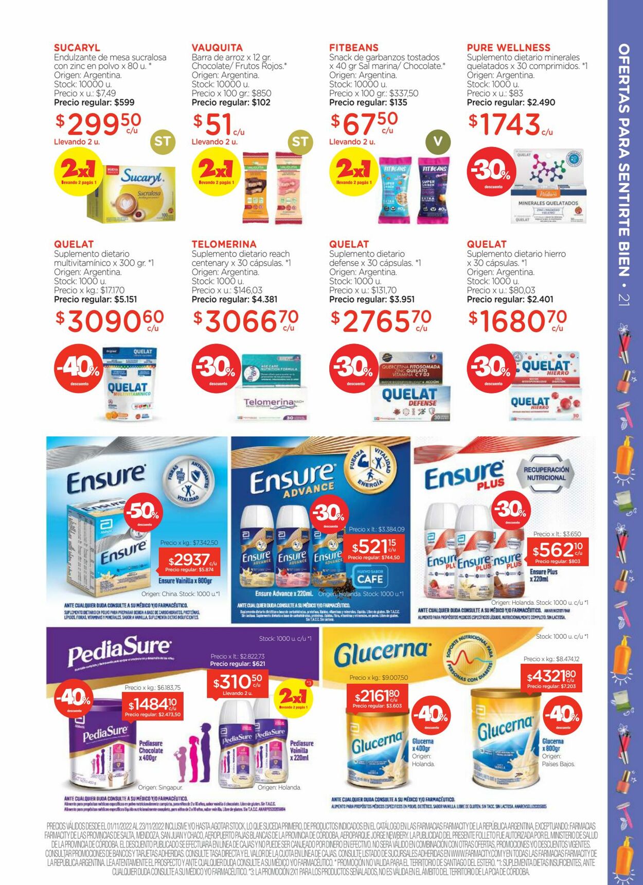 Folleto Farmacity 01.11.2022 - 23.11.2022