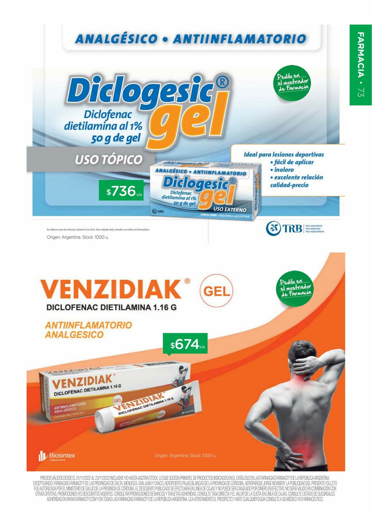 Folleto Farmacity 01.11.2022 - 23.11.2022