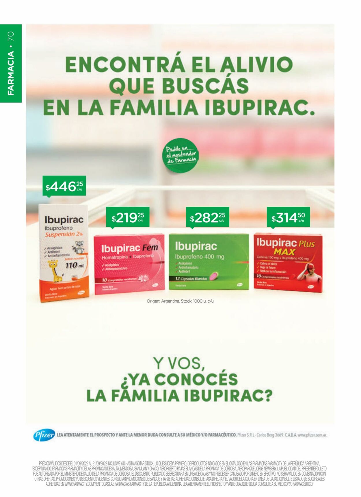 Folleto Farmacity 01.09.2022 - 21.09.2022