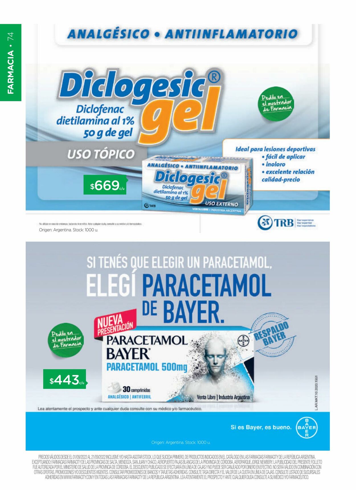 Folleto Farmacity 01.09.2022 - 21.09.2022