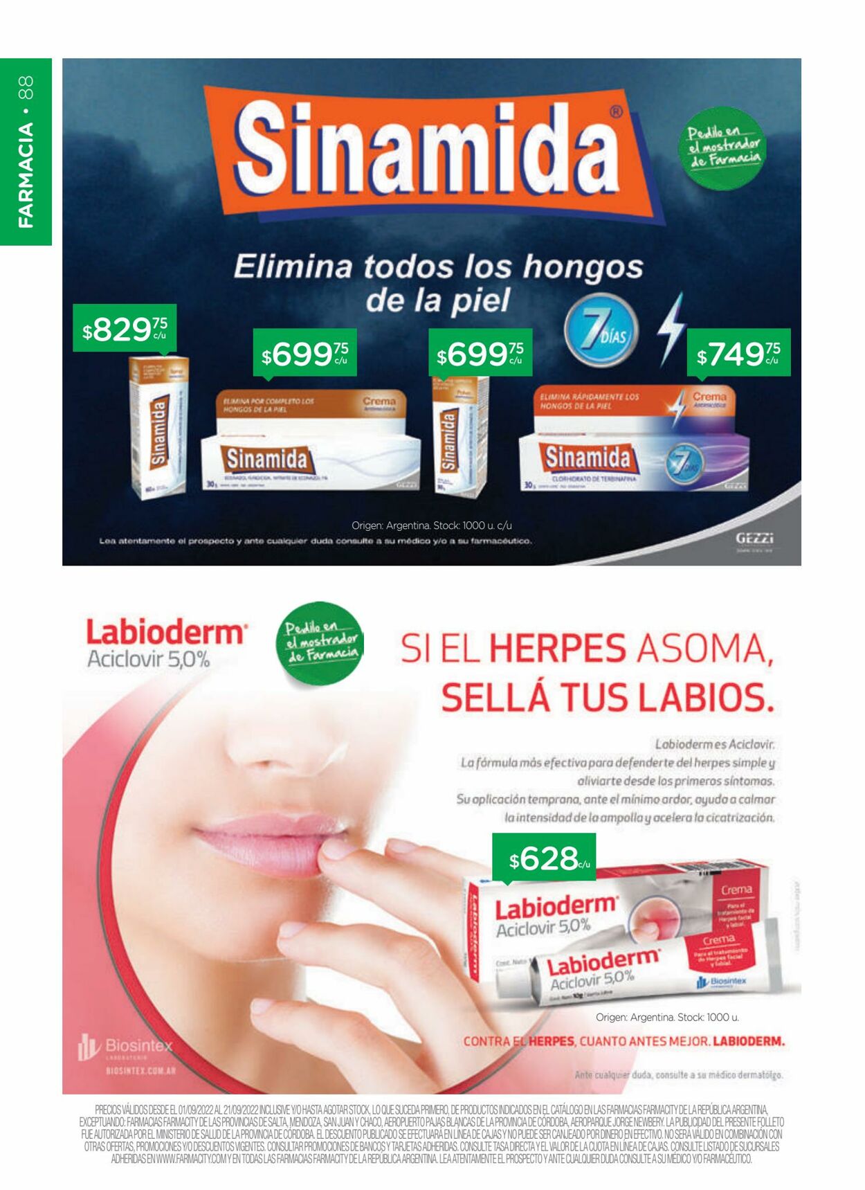 Folleto Farmacity 01.09.2022 - 21.09.2022