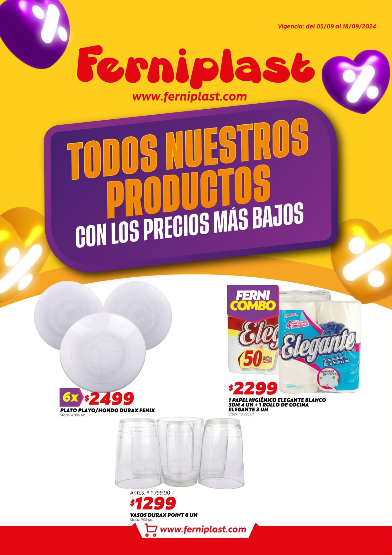 Ferniplast Folletos promocionales