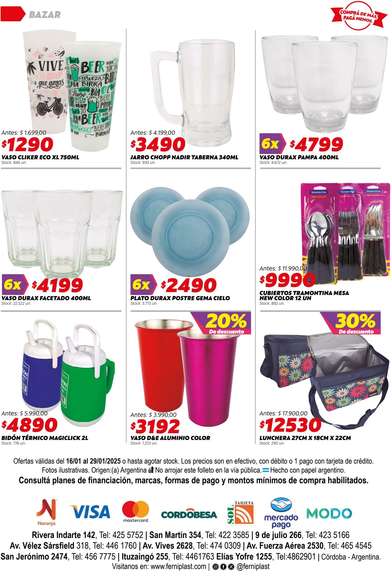 Folleto Ferniplast 16.01.2025 - 30.01.2025