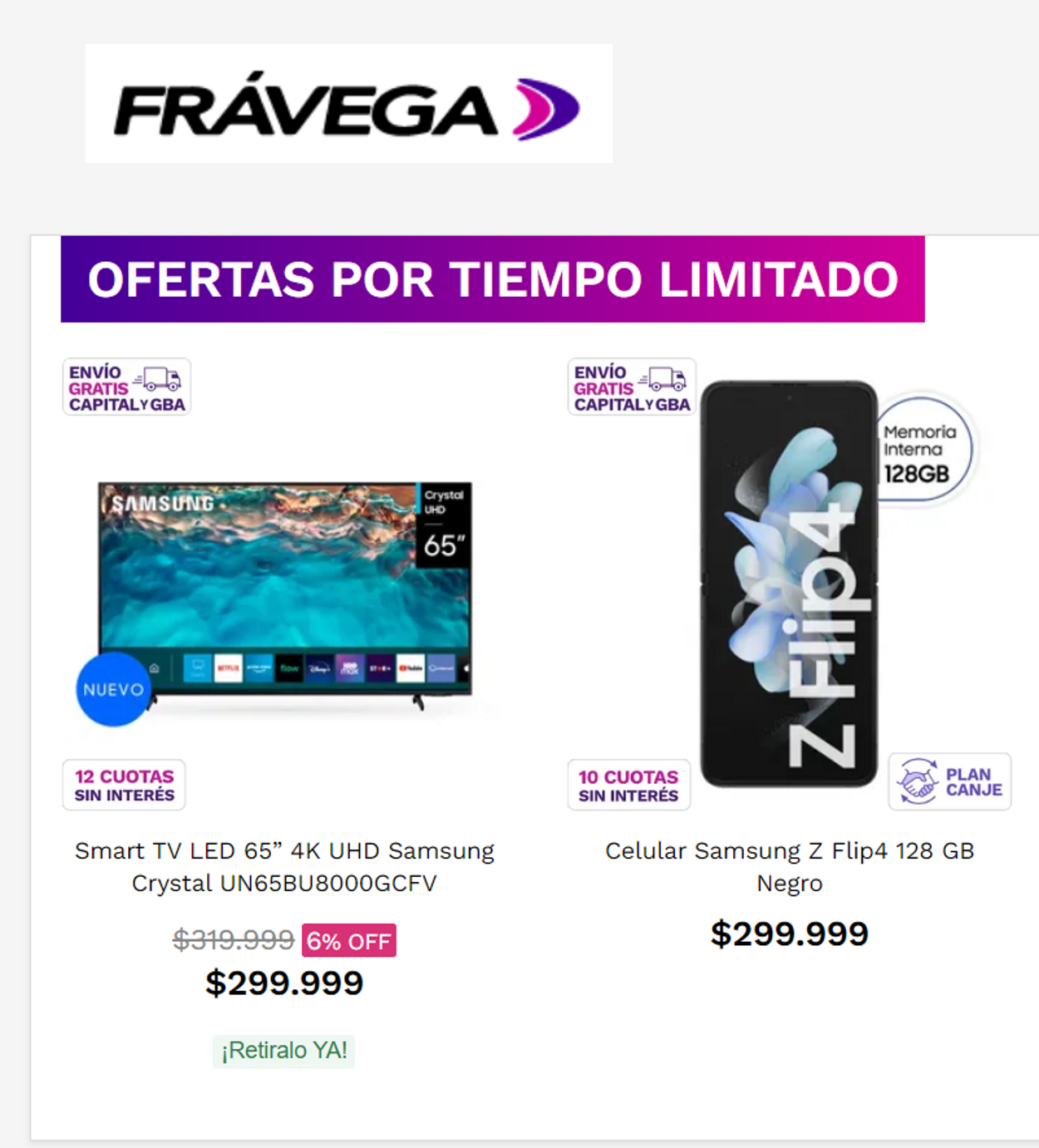 Folleto Fravega 24.04.2023 - 03.05.2023