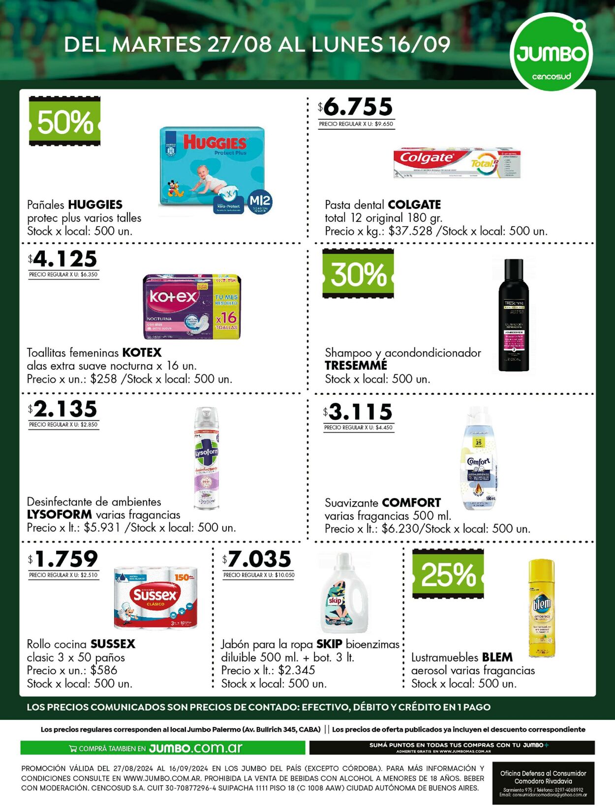 Jumbo Folletos promocionales