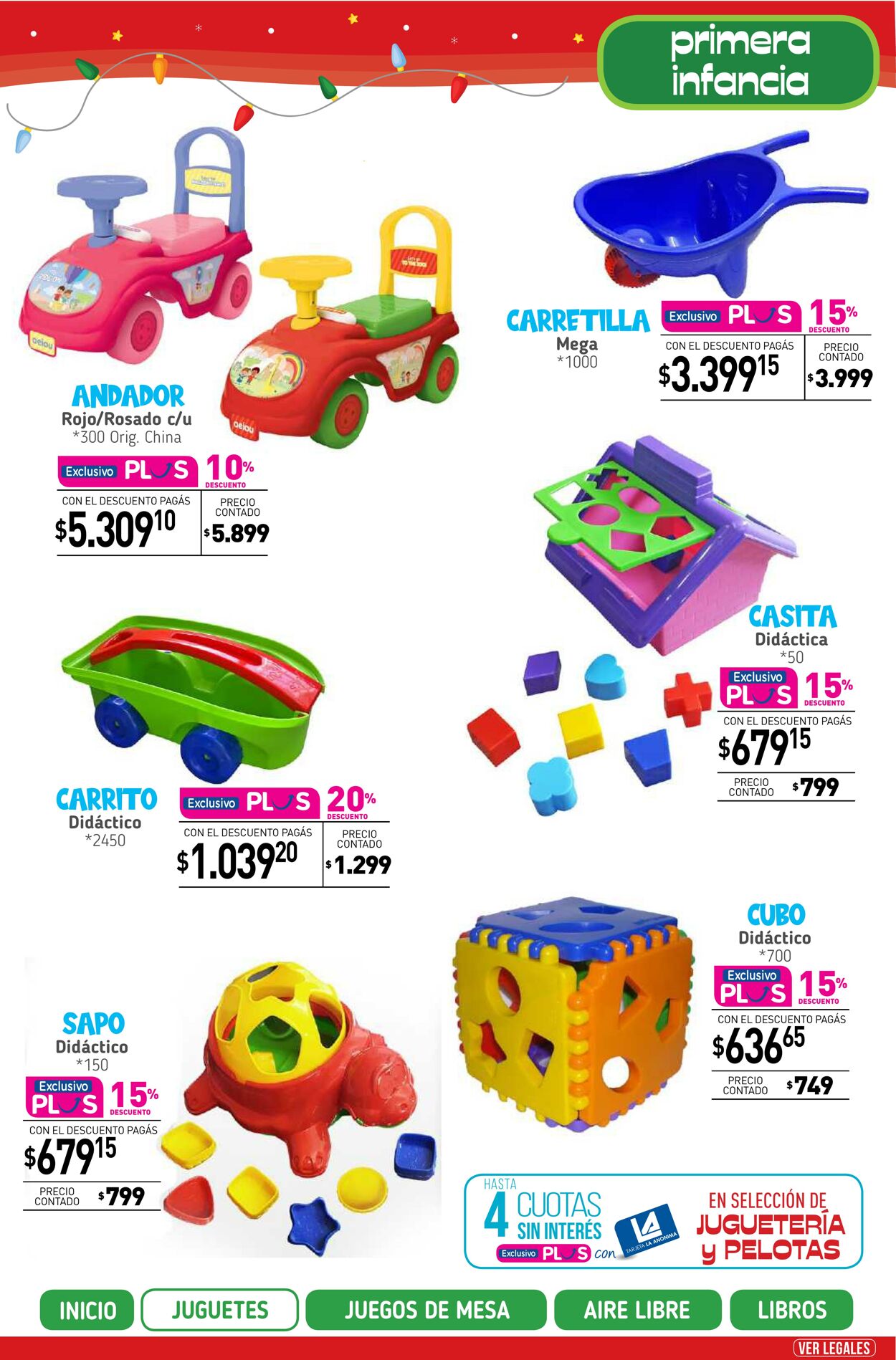 La anonima cheap catalogo juguetes