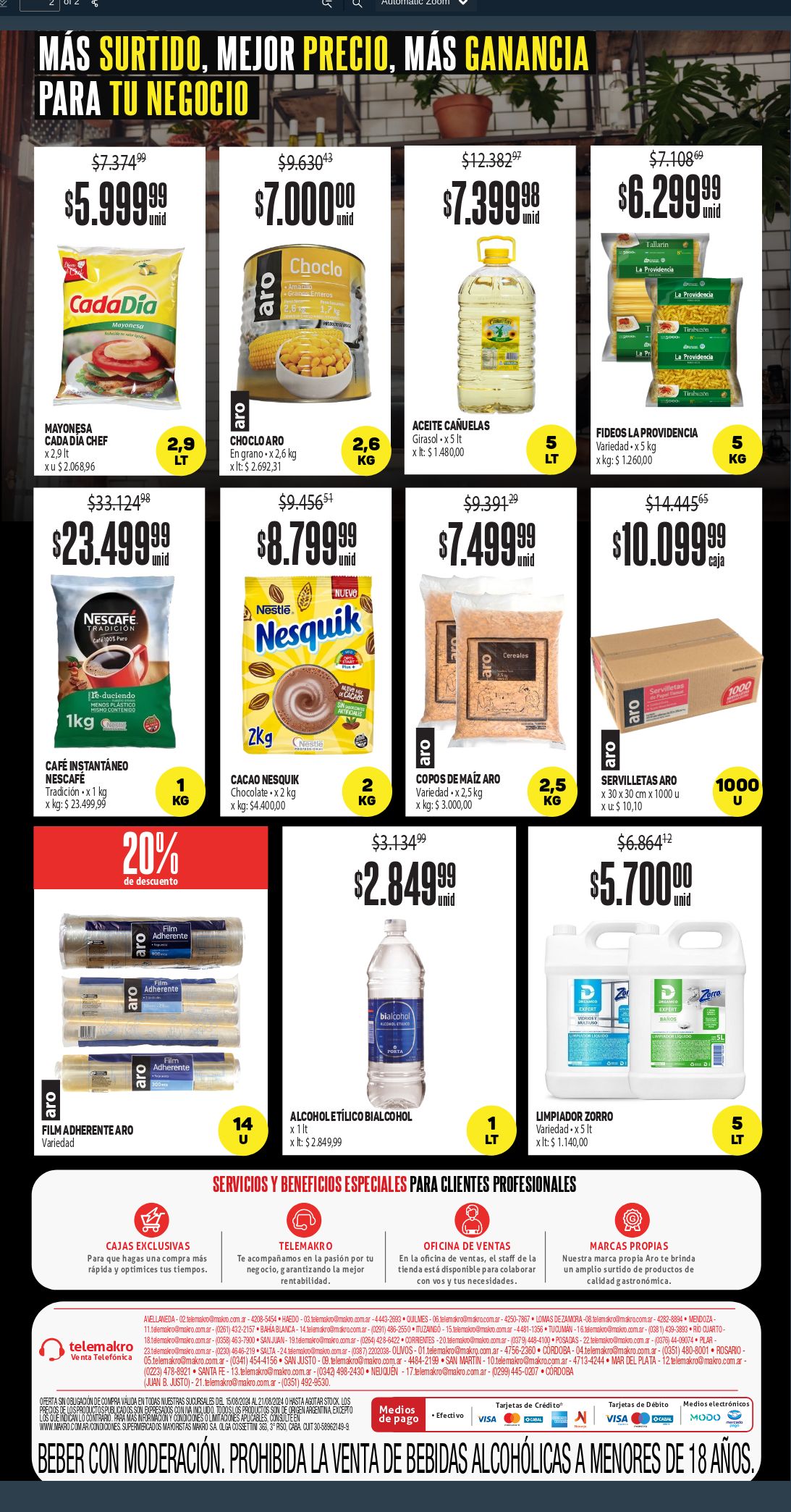 Folleto Makro 15.08.2024 - 21.08.2024