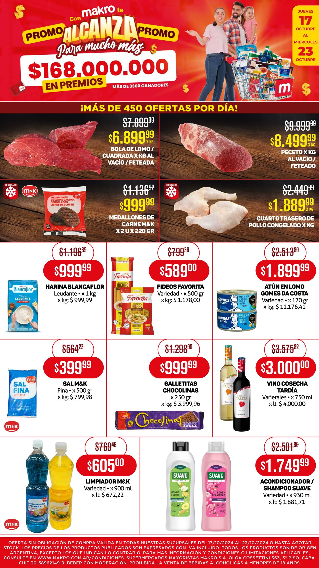 Folleto Makro - Ofertas semanales del 17/10 al 23/10 17 oct., 2024 - 23 oct., 2024