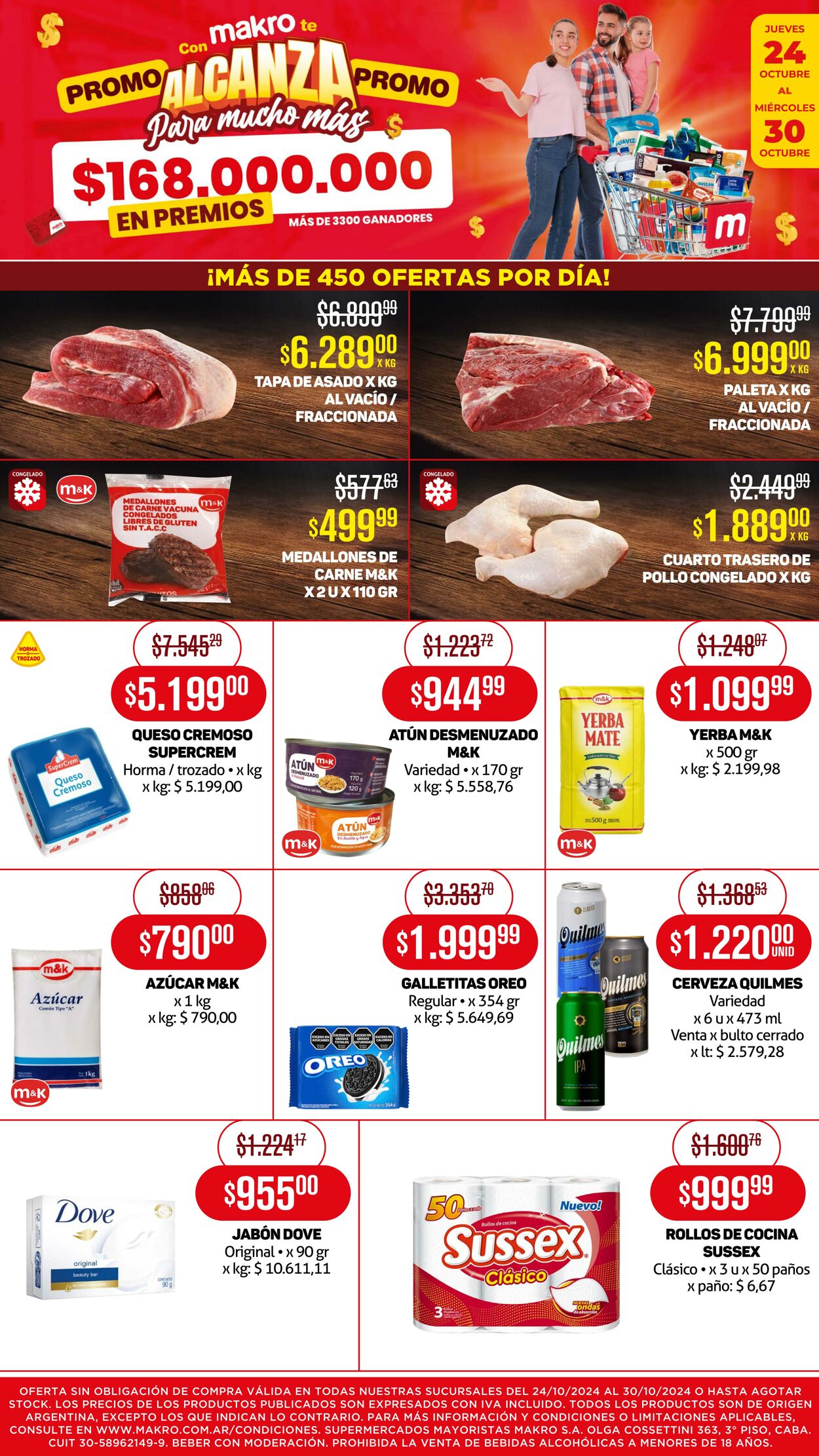 Folleto Makro - Ofertas semanales del 24/10 al 30/10 24 oct., 2024 - 30 oct., 2024