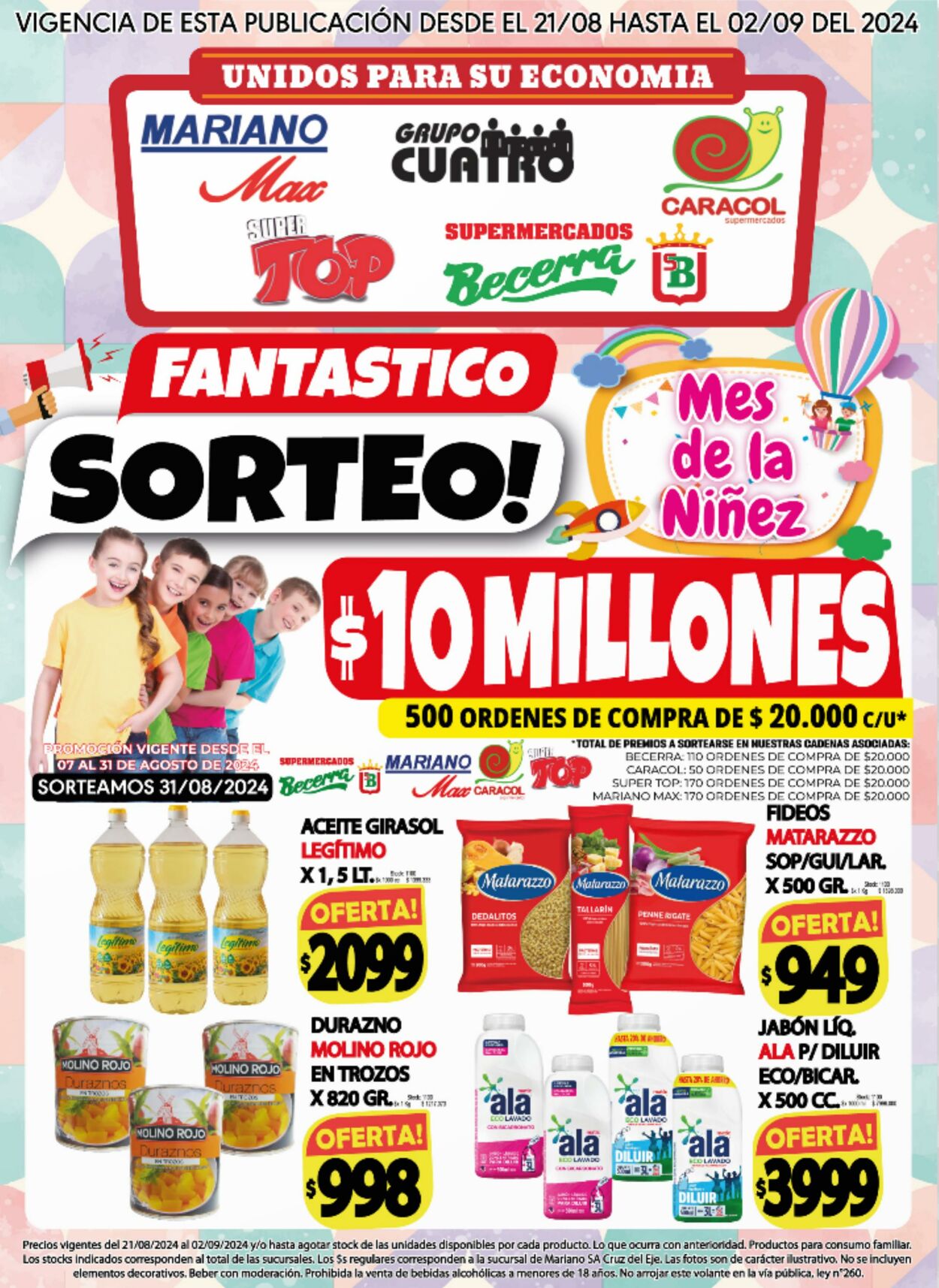 Mariano Max Folletos promocionales