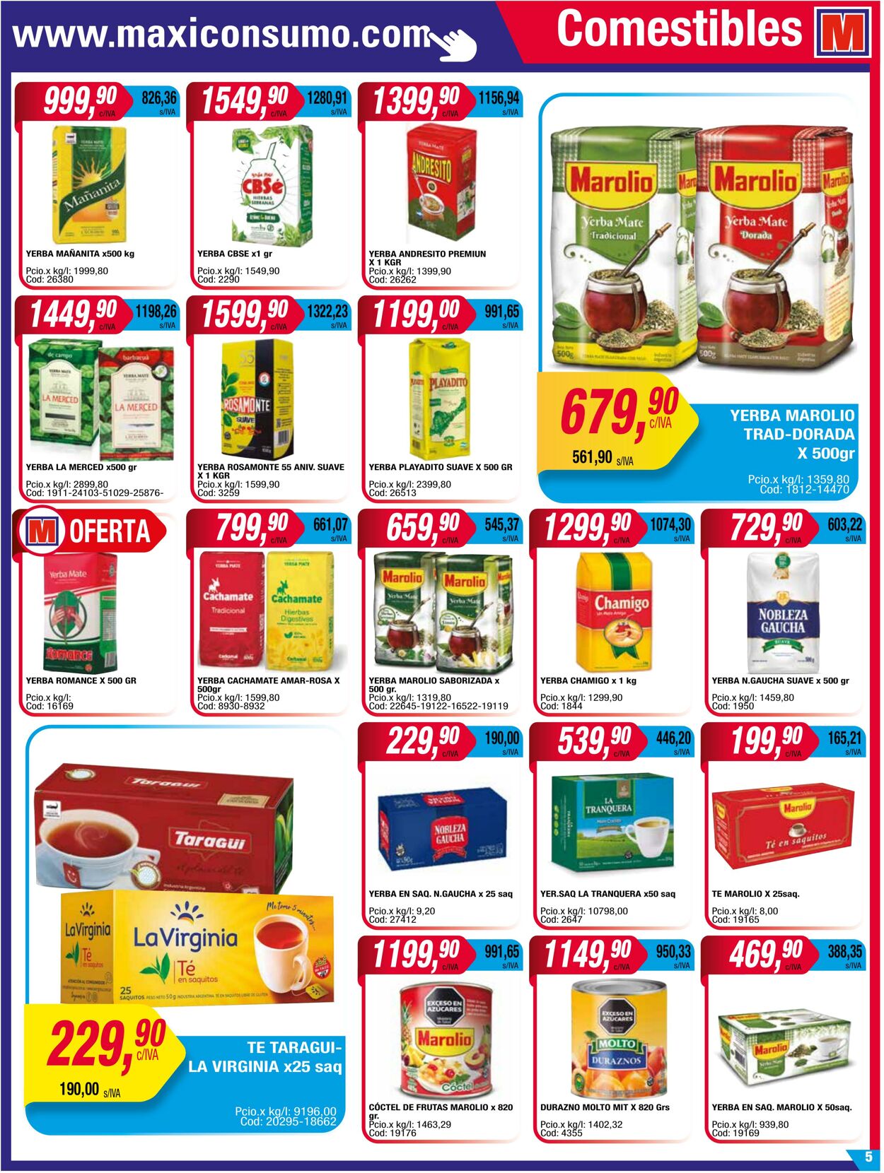 Folleto Maxiconsumo 23.10.2023 - 05.11.2023