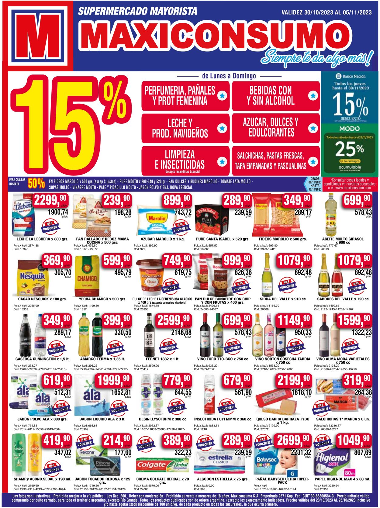 Folleto Maxiconsumo 23.10.2023 - 05.11.2023