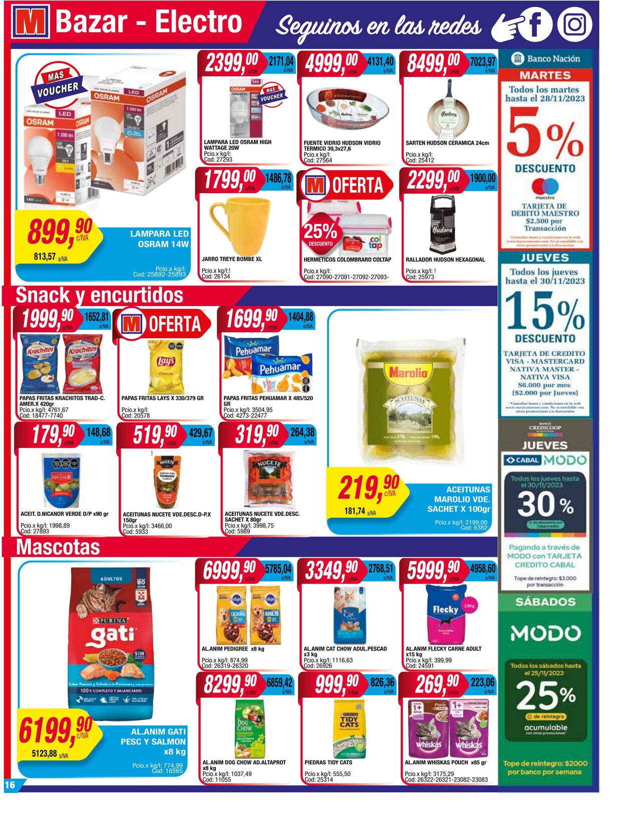 Folleto Maxiconsumo 23.10.2023 - 05.11.2023