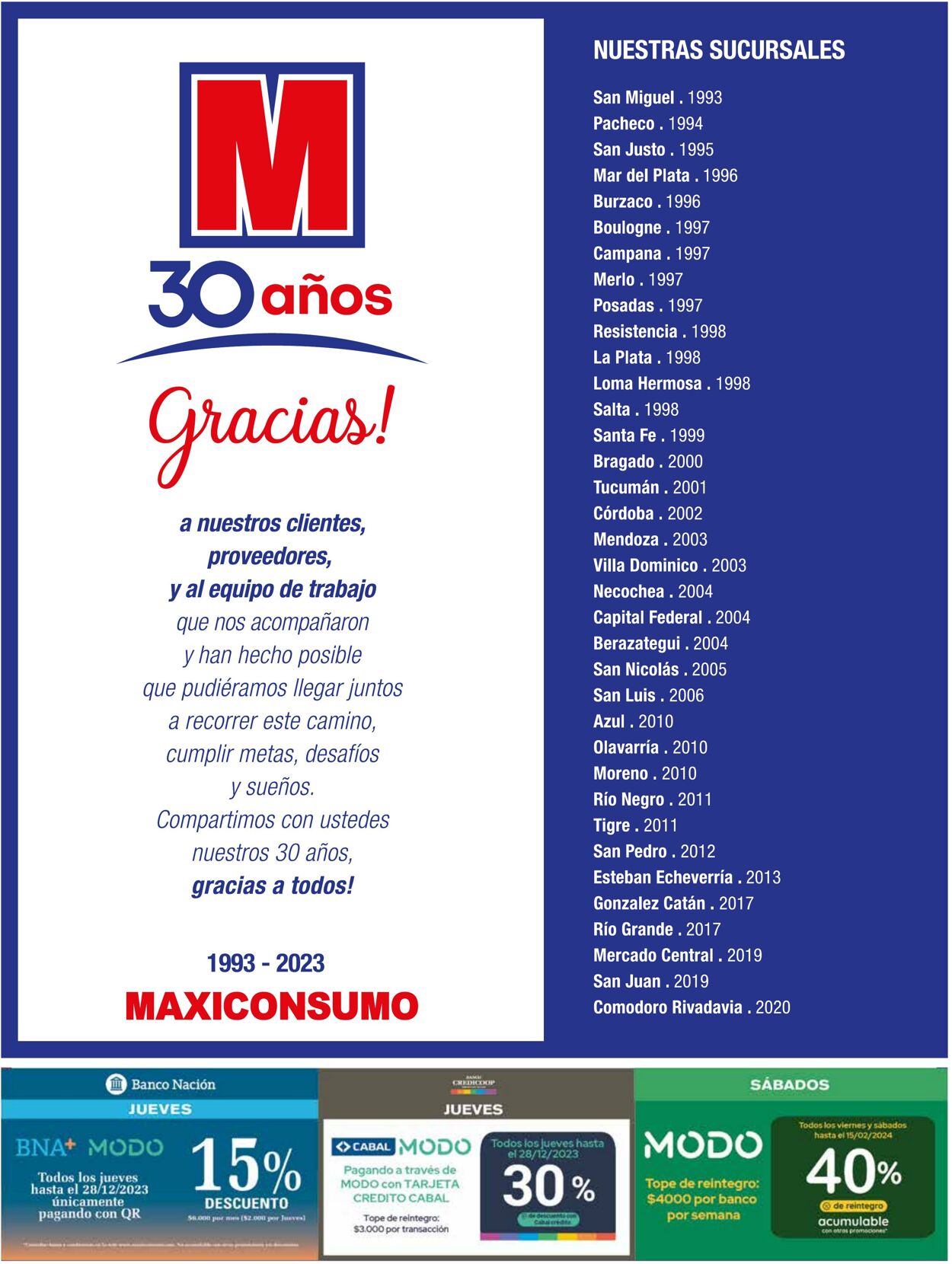 Folleto Maxiconsumo 24.12.2023 - 31.12.2023