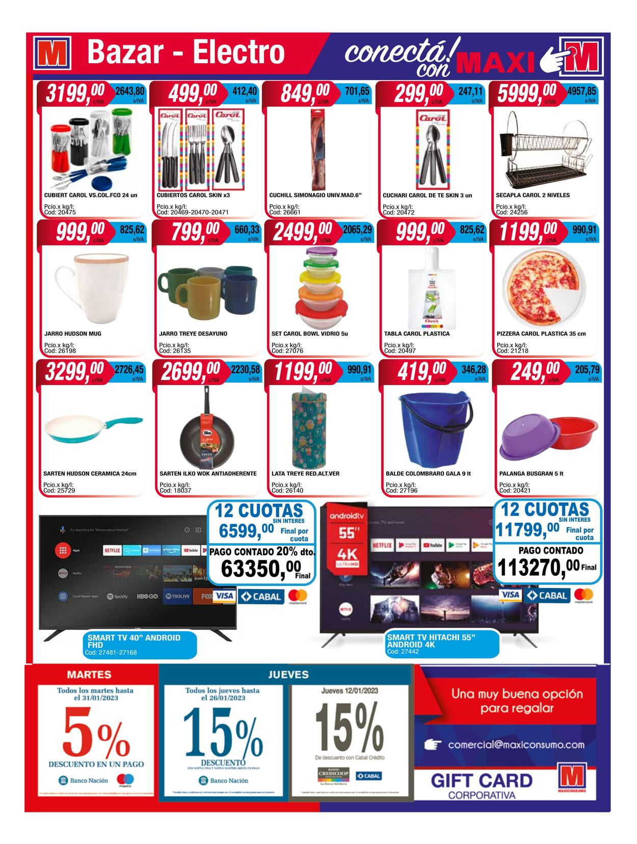 Folleto Maxiconsumo 09.01.2023 - 15.01.2023
