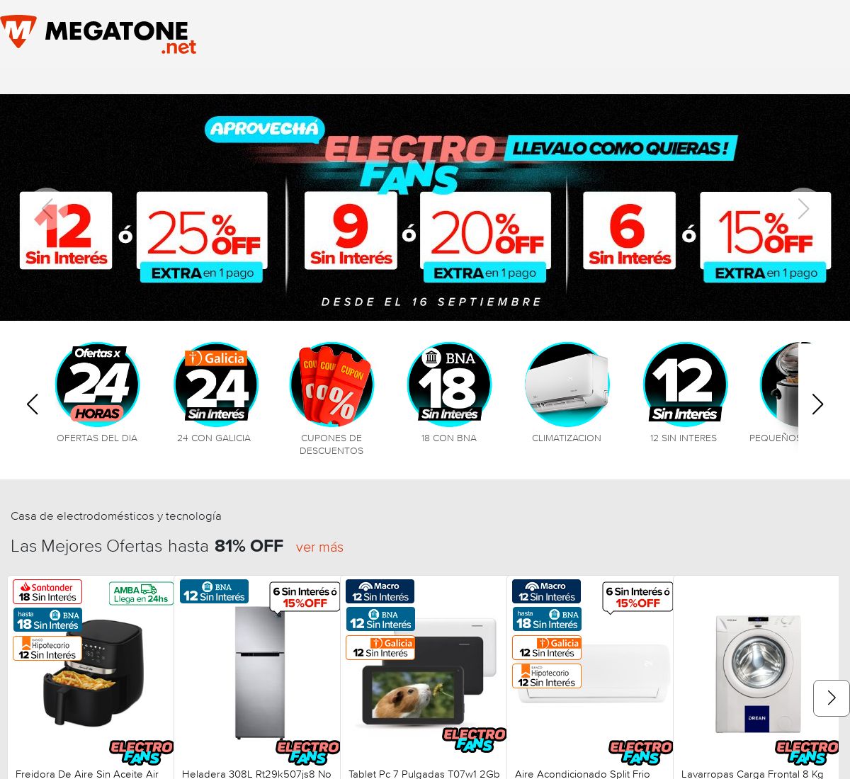 Folleto Megatone 16.09.2024 - 25.09.2024