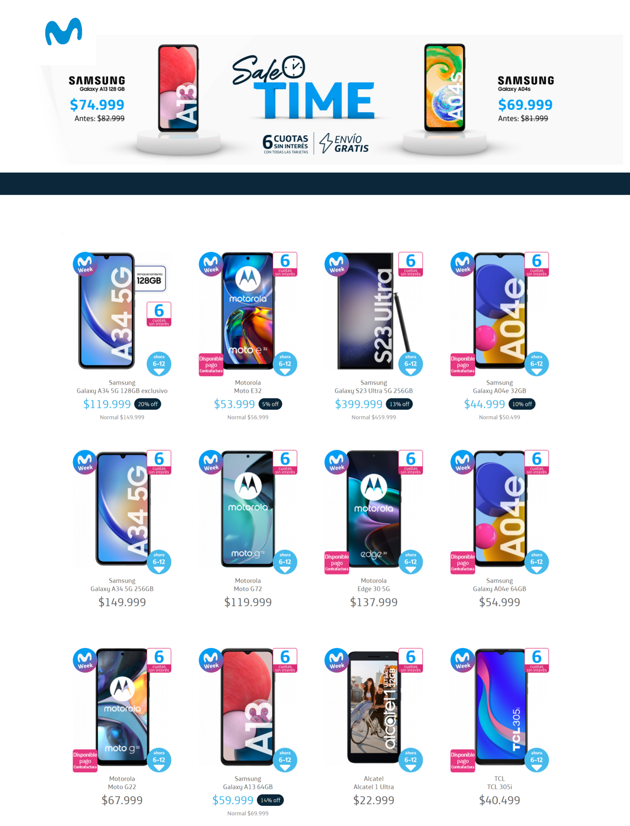 Folleto Movistar 09.10.2023 - 15.10.2023