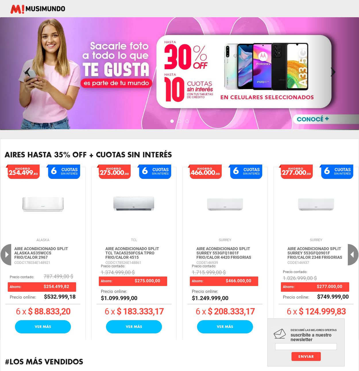Folleto Musimundo 25.03.2024 - 03.04.2024