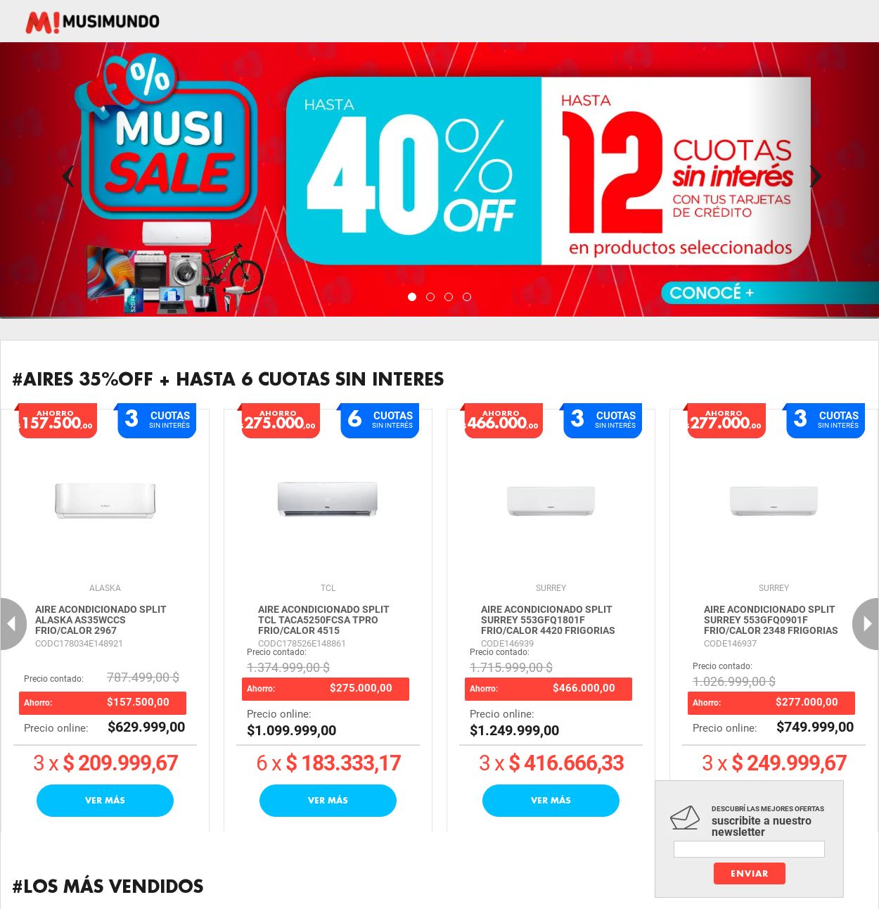 Folleto Musimundo 29.01.2024 - 07.02.2024