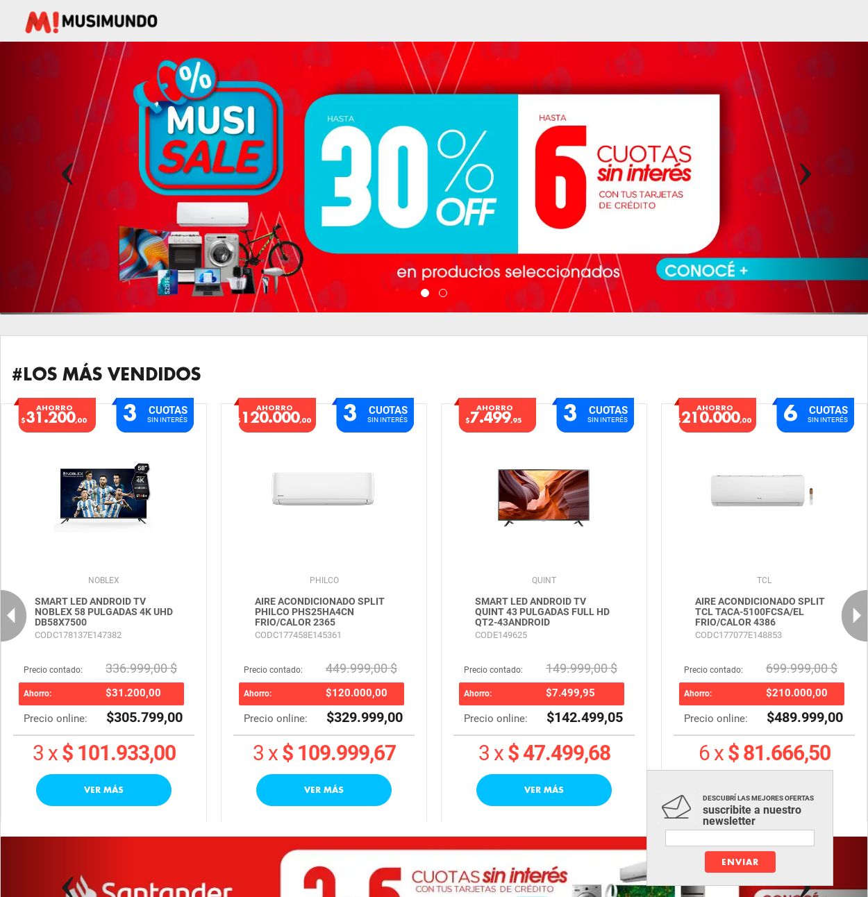 Folleto Musimundo 25.09.2023 - 04.10.2023