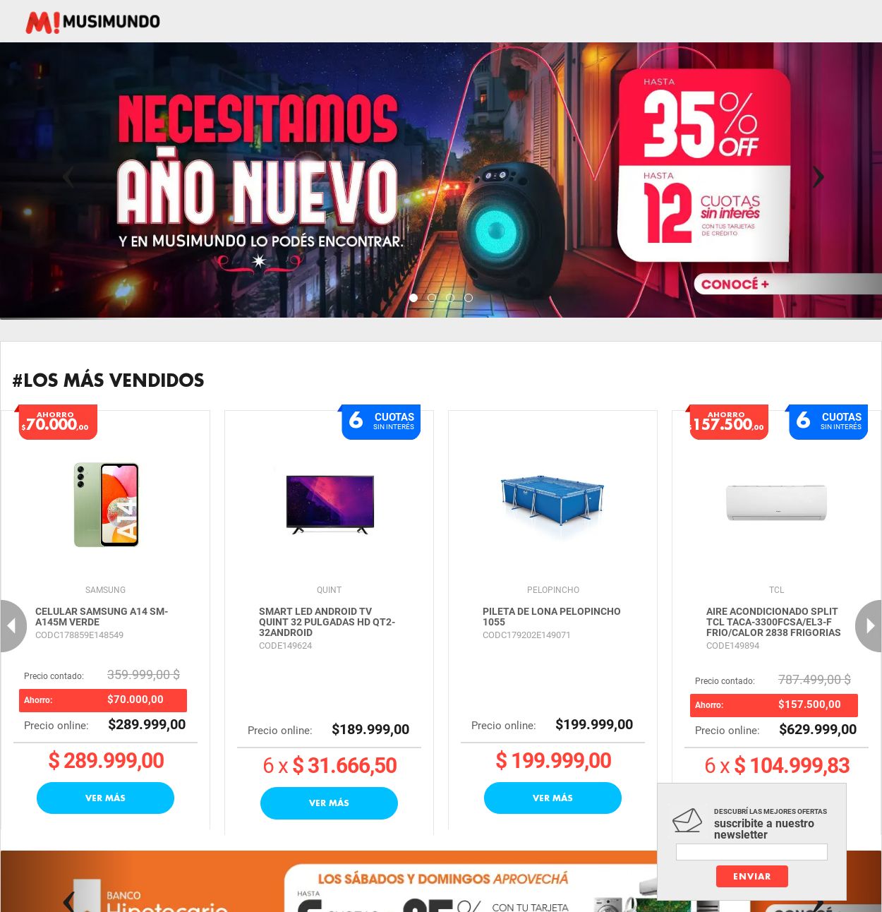 Folleto Musimundo 01.01.2024 - 10.01.2024