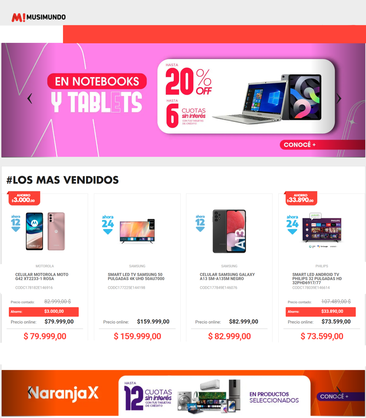 Folleto Musimundo 15.01.2024 - 24.01.2024