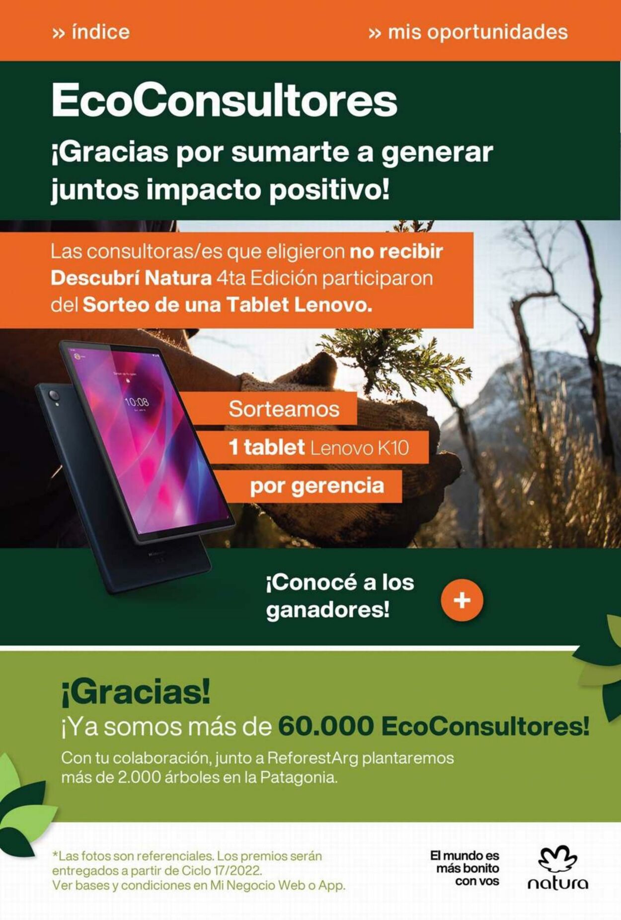 Folleto Natura 01.12.2022 - 23.12.2022