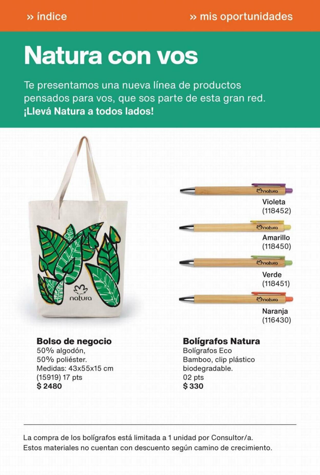 Folleto Natura 01.12.2022 - 23.12.2022