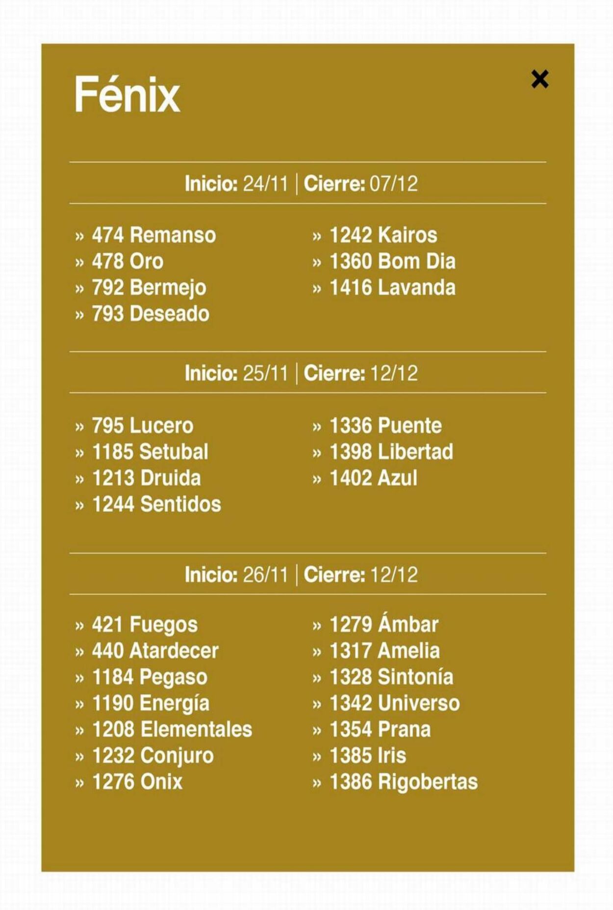 Folleto Natura 01.12.2022 - 23.12.2022