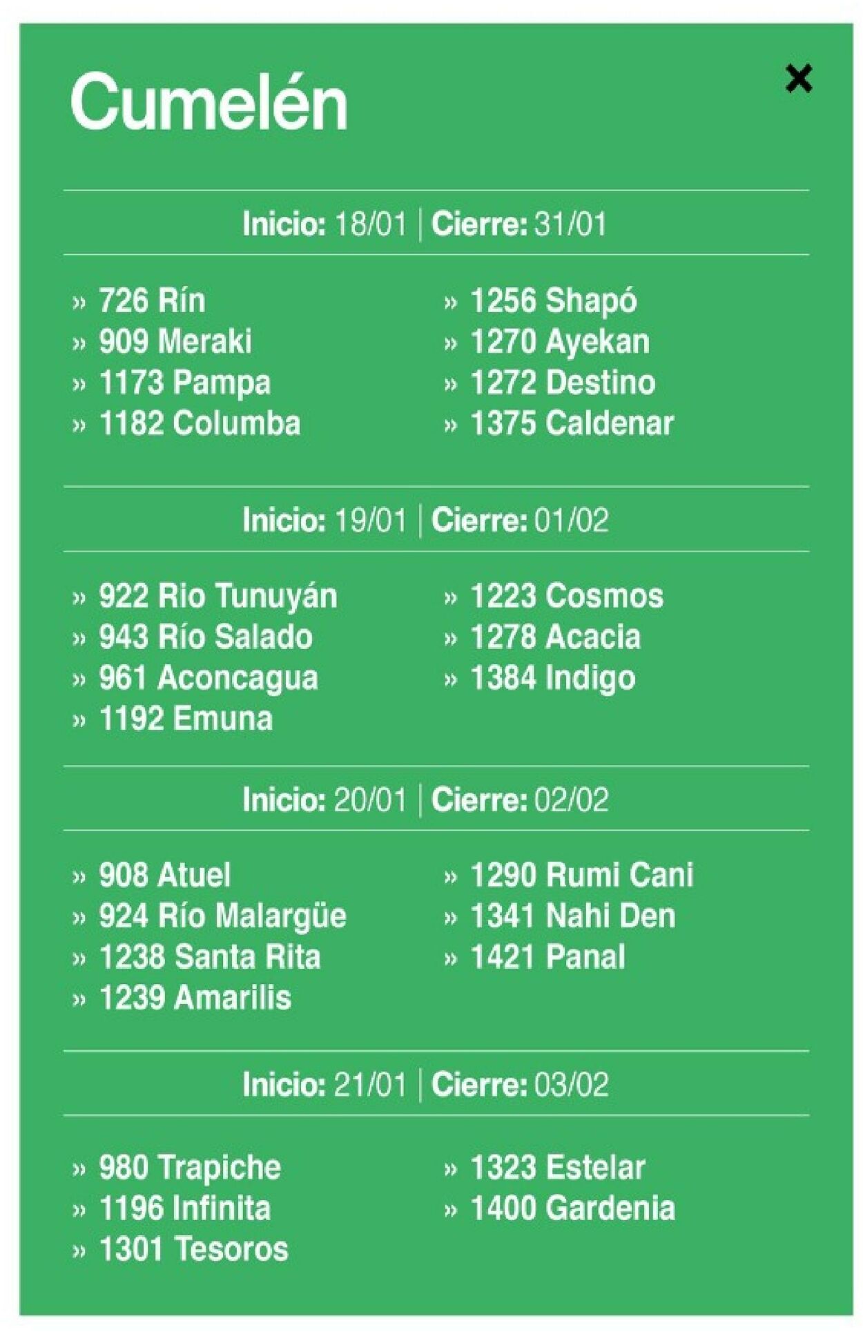 Folleto Natura 06.01.2023 - 28.01.2023