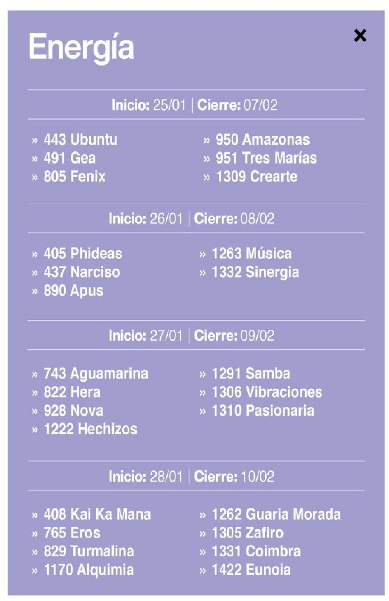 Folleto Natura 06.01.2023 - 28.01.2023