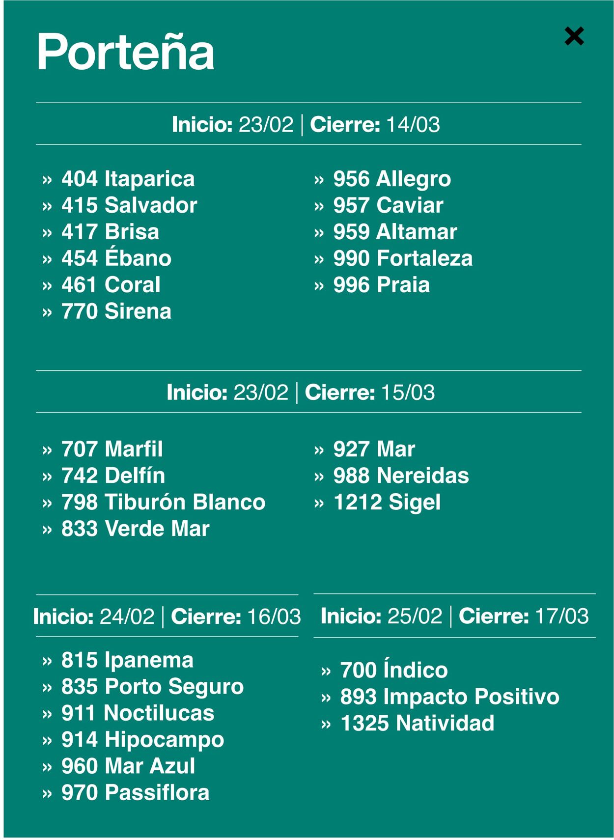 Folleto Natura 24.02.2023 - 25.03.2023