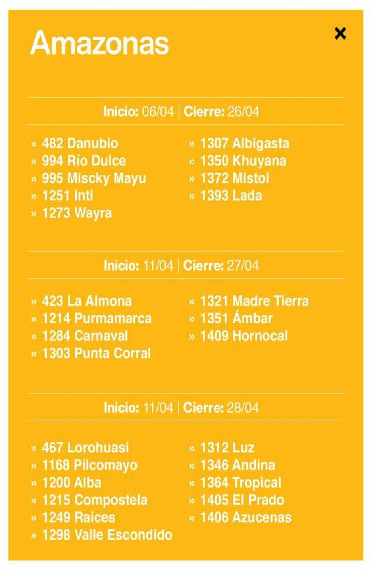 Folleto Natura 07.04.2023 - 06.05.2023