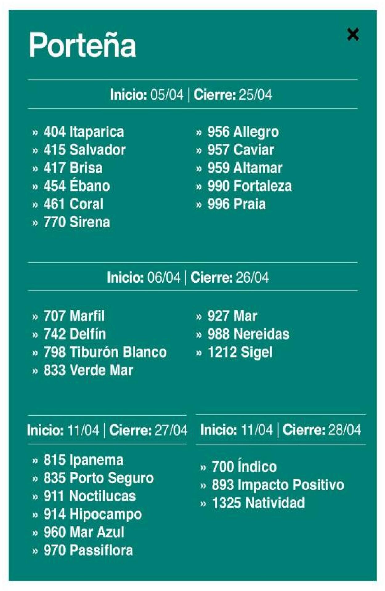 Folleto Natura 07.04.2023 - 06.05.2023