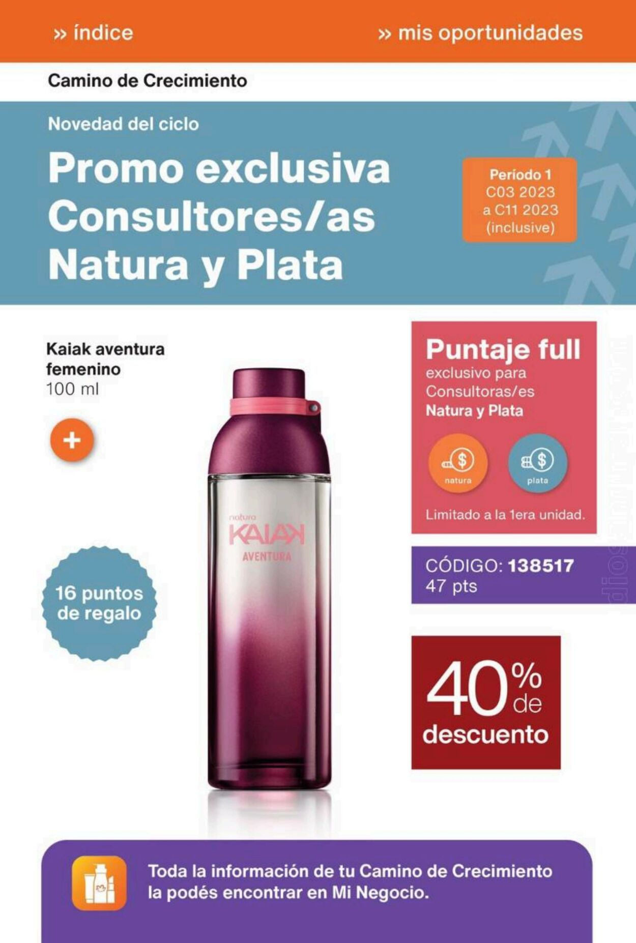 Folleto Natura 28.05.2023 - 17.06.2023