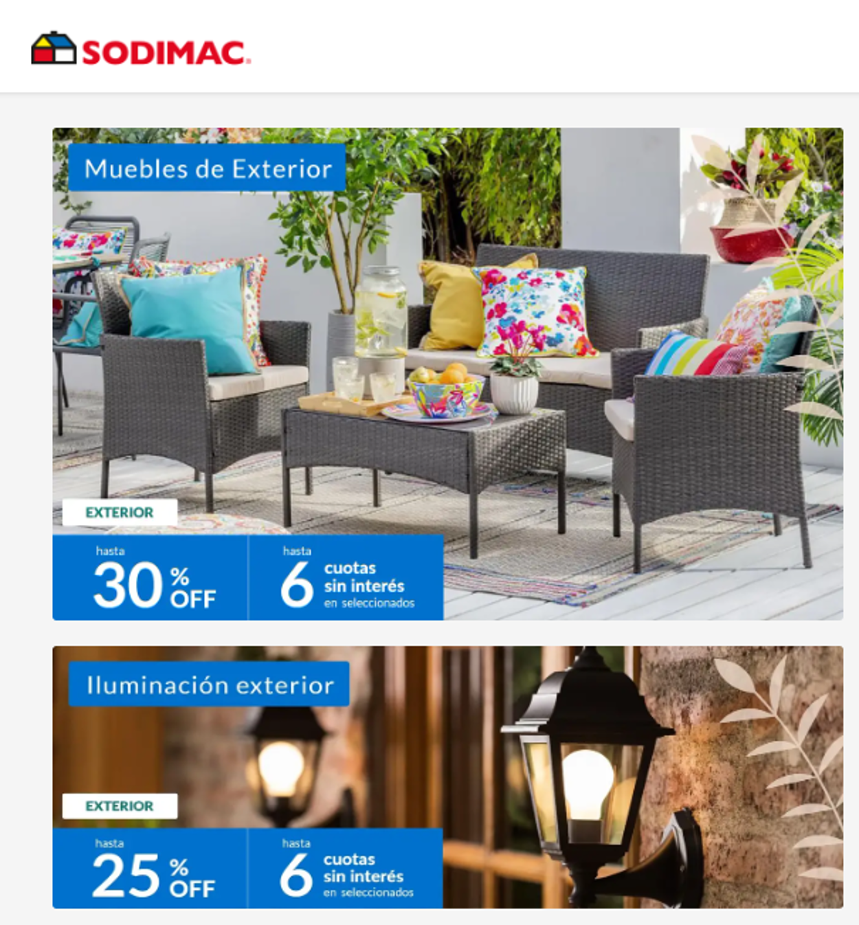 Sodimac Folletos promocionales