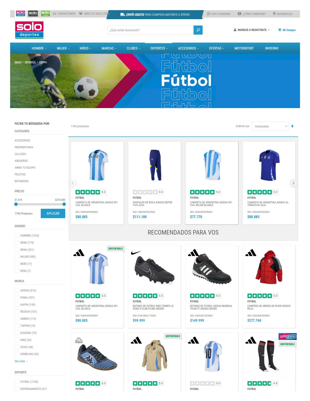 Folleto Solo Deportes 25.06.2024 - 01.07.2024