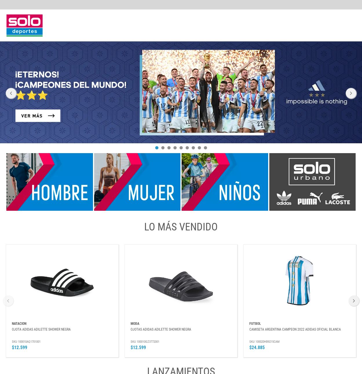 Folleto Solo Deportes 09.01.2023 - 18.01.2023