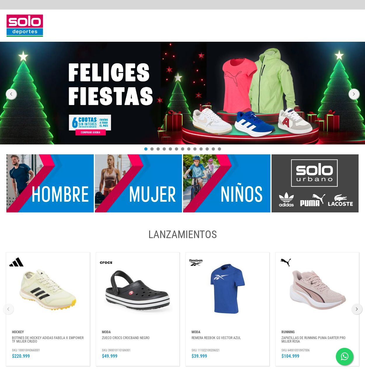 Folleto Solo Deportes 02.12.2024 - 11.12.2024