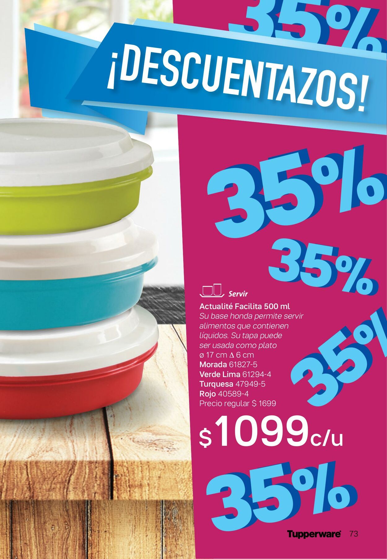 Folleto Tupperware 18.07.2022 - 31.08.2022