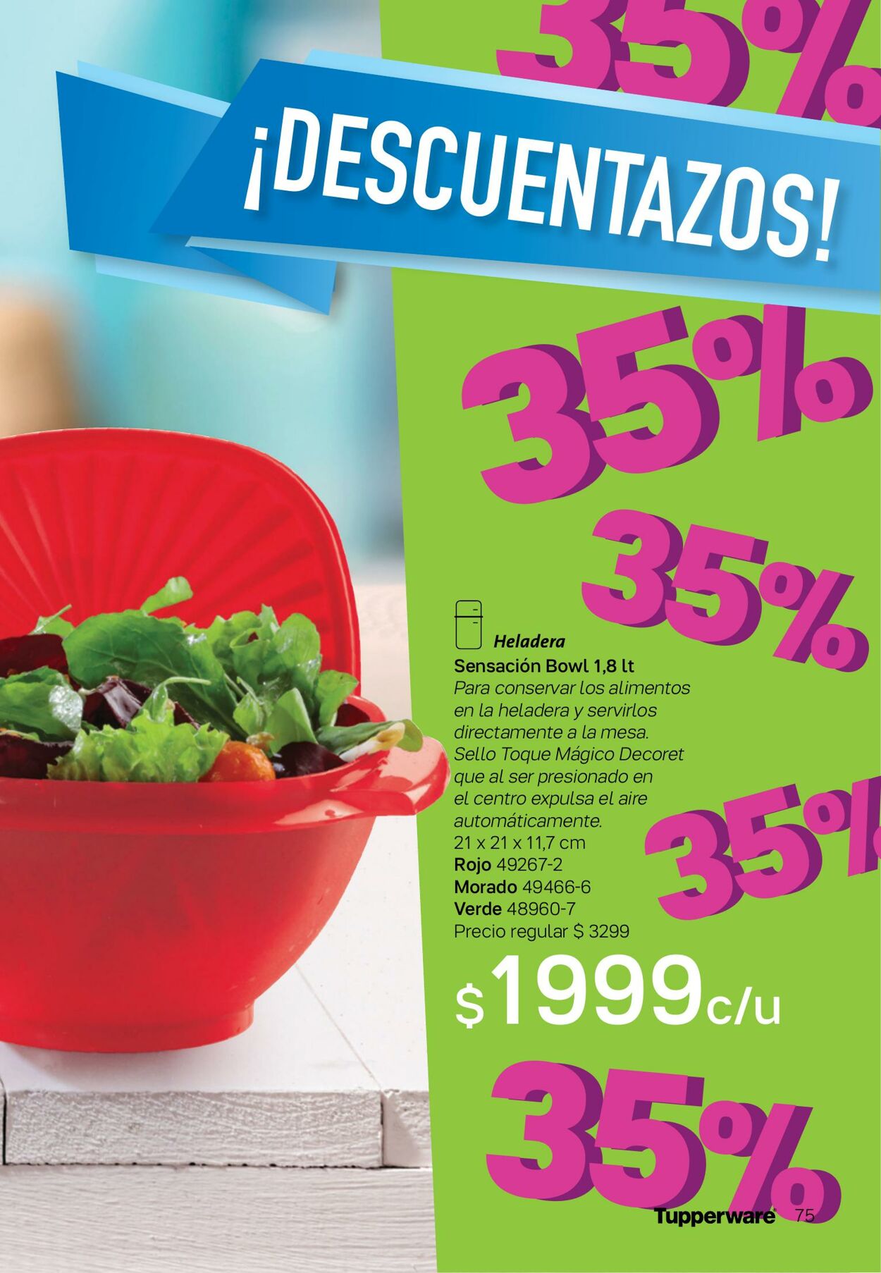 Folleto Tupperware 18.07.2022 - 31.08.2022