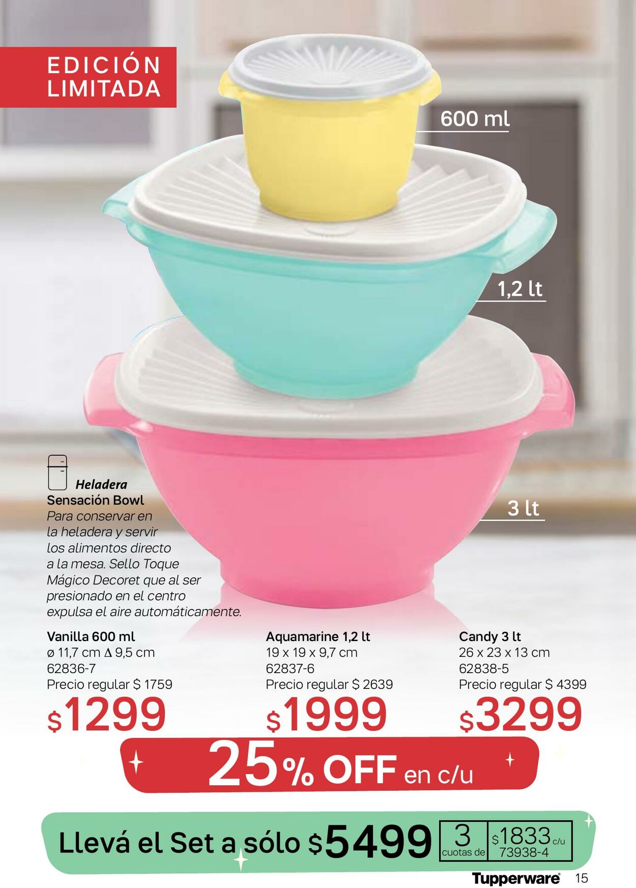 Folleto Tupperware 03.08.2022 - 31.08.2022