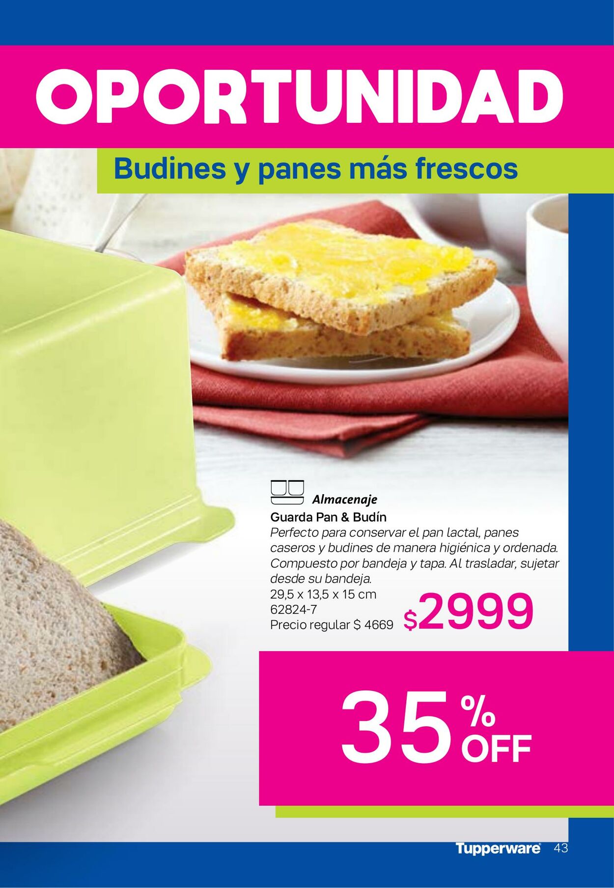 Folleto Tupperware 03.08.2022 - 31.08.2022