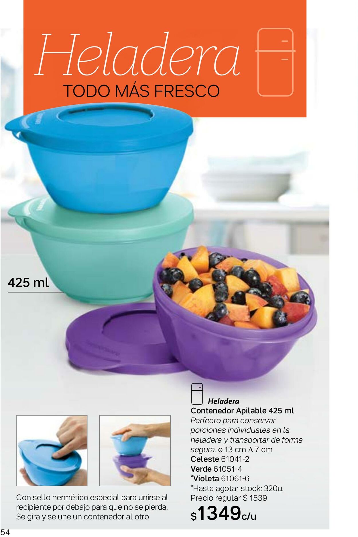 Folleto Tupperware 03.08.2022 - 31.08.2022