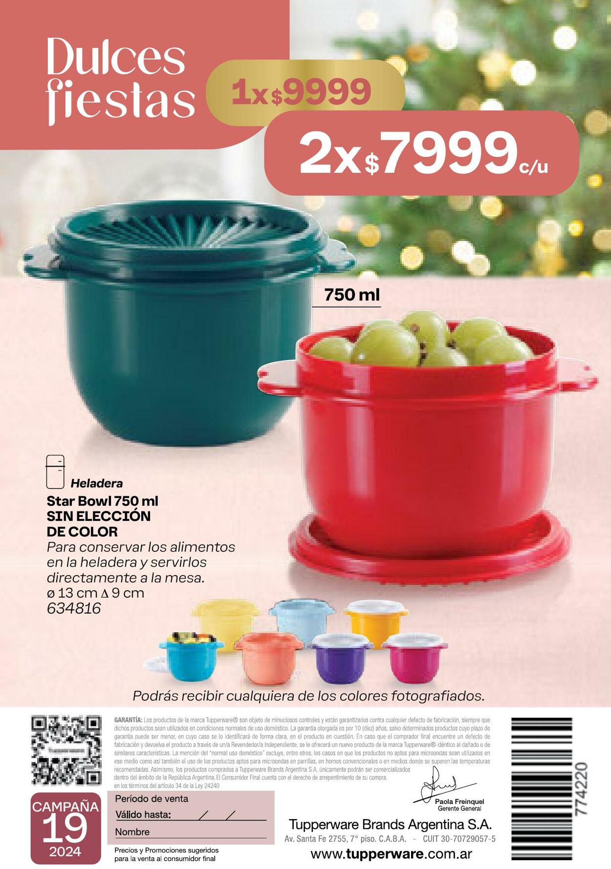 Folleto Tupperware 13.11.2024 - 24.11.2024