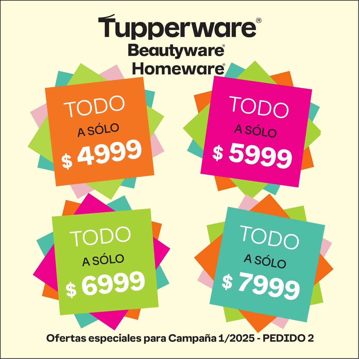 Tupperware Folletos promocionales