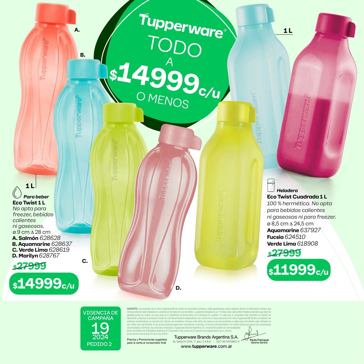 Folleto Tupperware 16.12.2024 - 30.12.2024