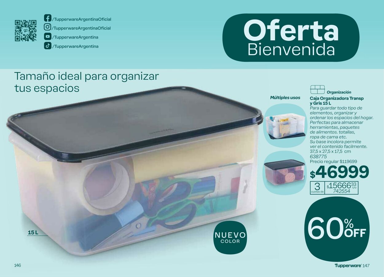 Folleto Tupperware 01.07.2024 - 31.07.2024